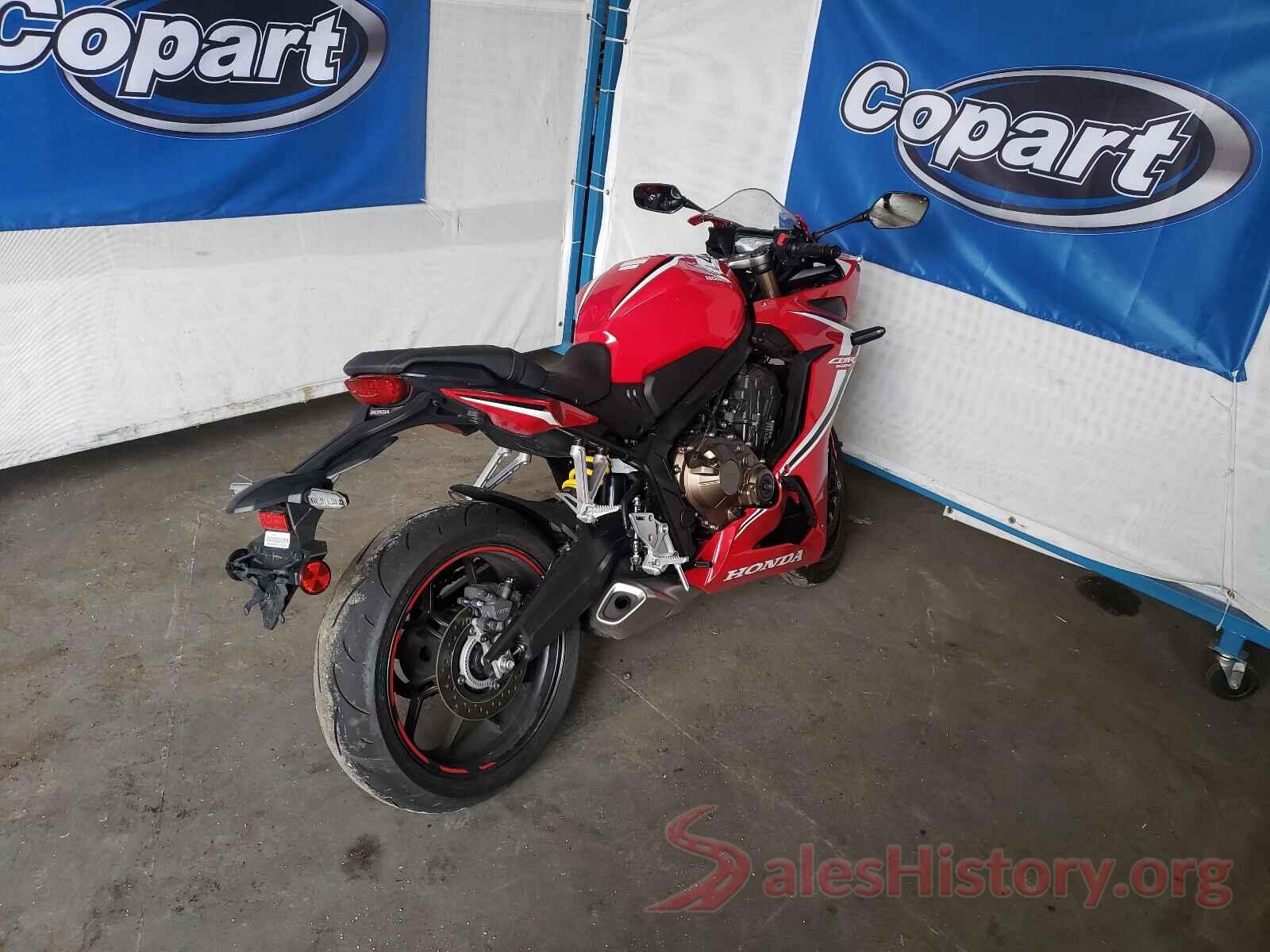 MLHRH0155L5100030 2020 HONDA CBR650 RA