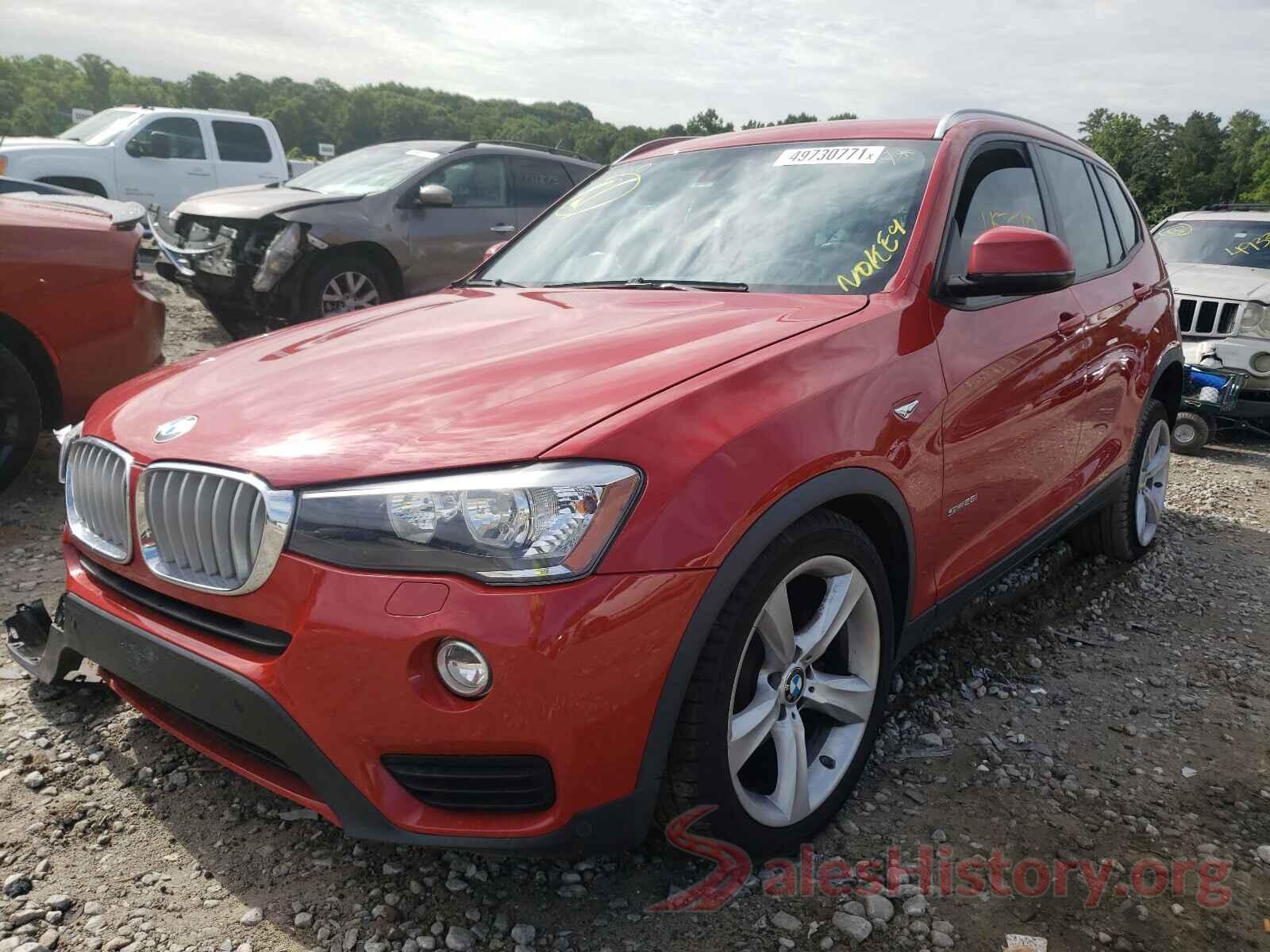 5UXWZ7C32H0V87892 2017 BMW X3