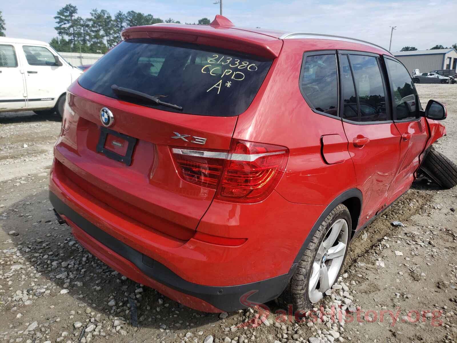 5UXWZ7C32H0V87892 2017 BMW X3