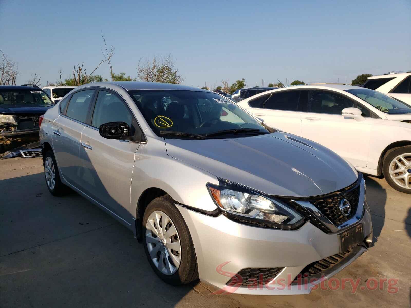 3N1AB7AP1HY219279 2017 NISSAN SENTRA