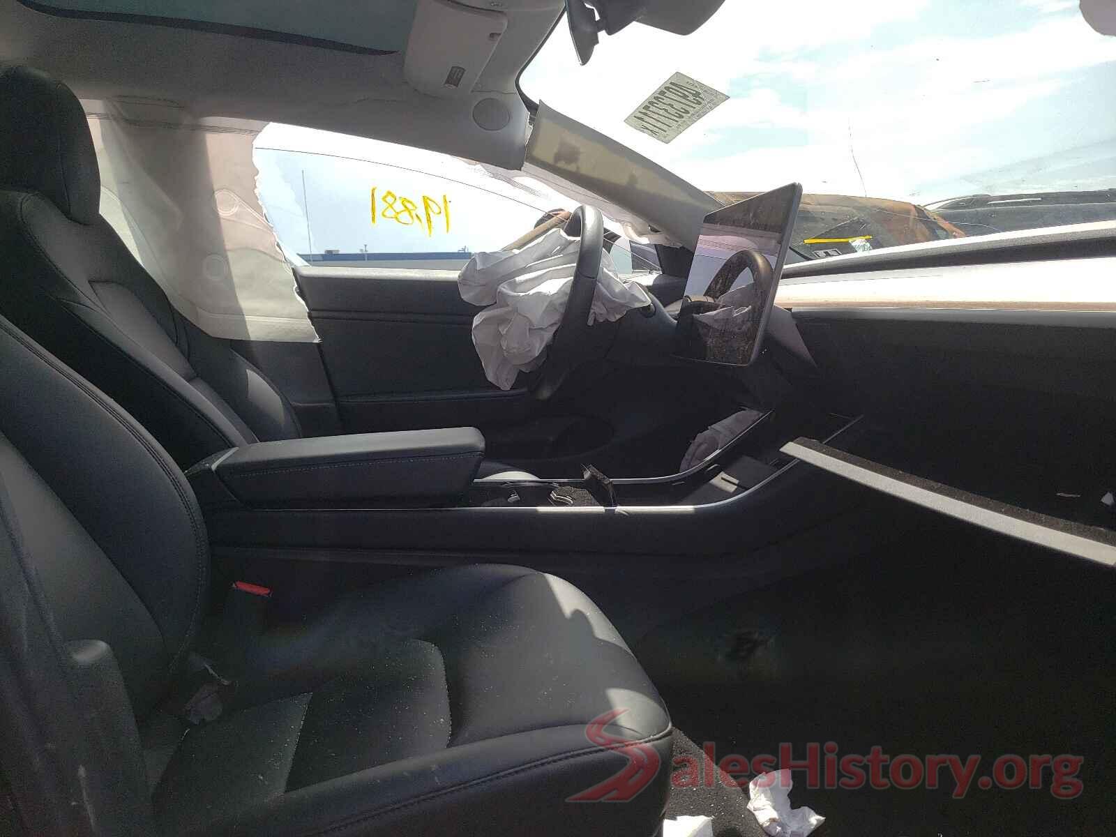 5YJ3E1EA1KF307249 2019 TESLA MODEL 3