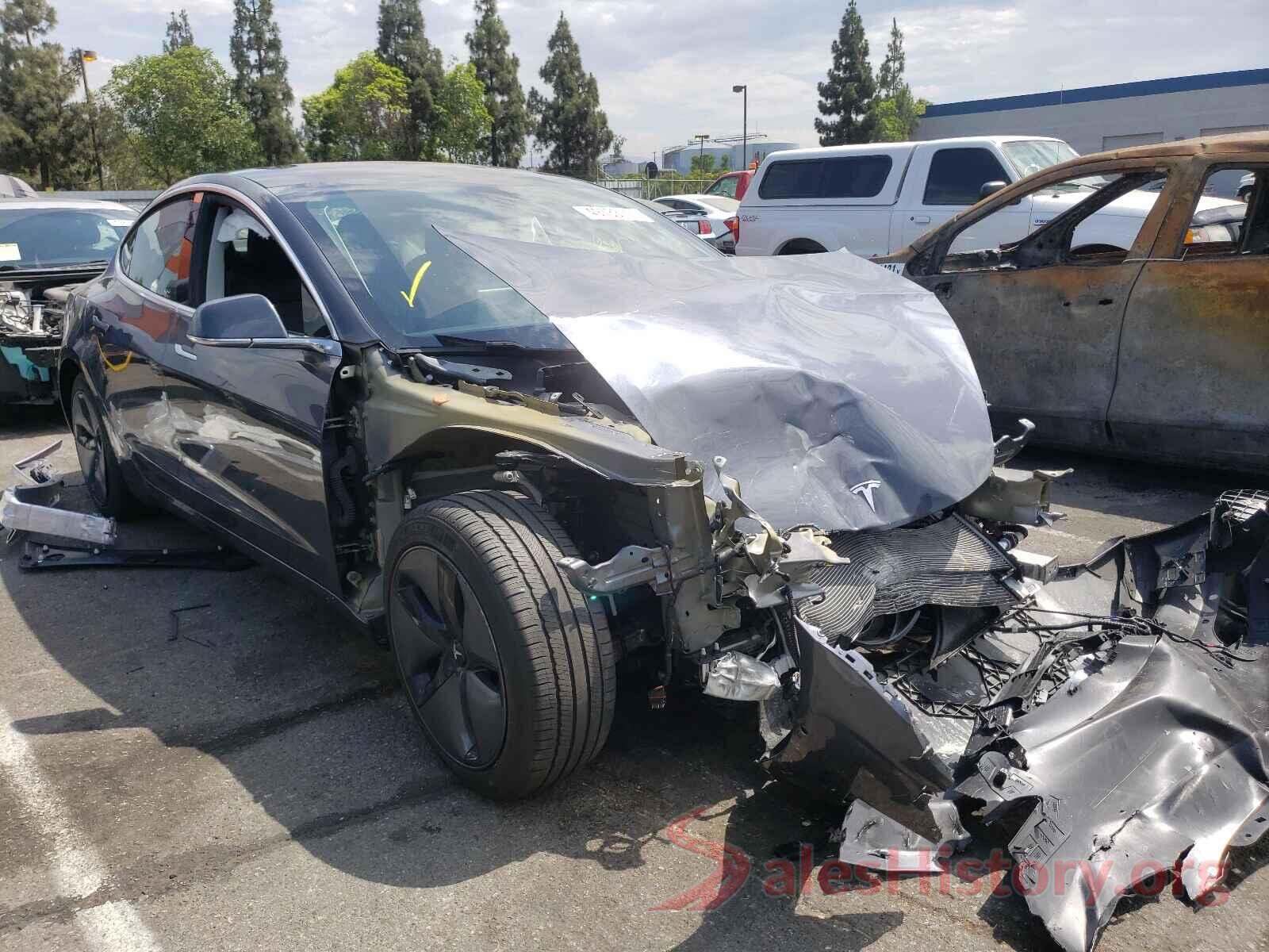 5YJ3E1EA1KF307249 2019 TESLA MODEL 3