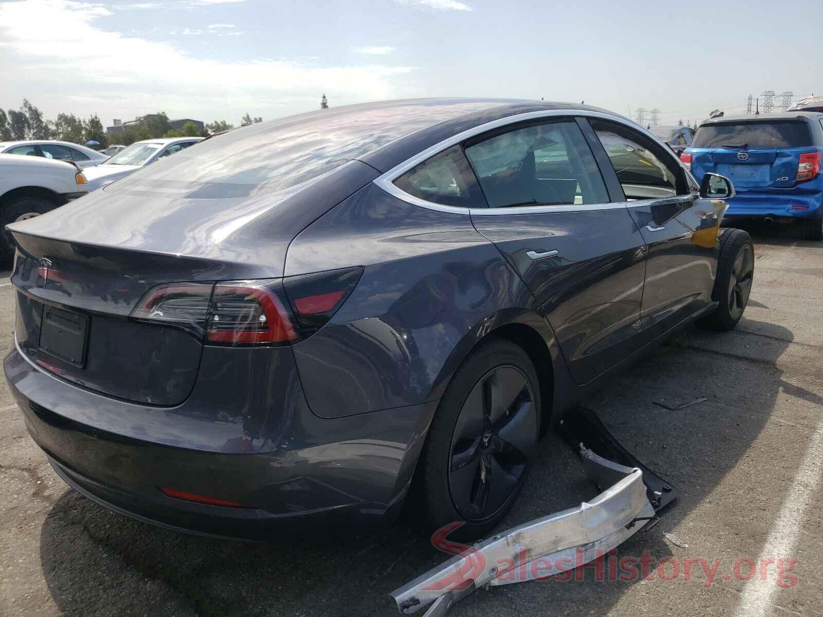 5YJ3E1EA1KF307249 2019 TESLA MODEL 3