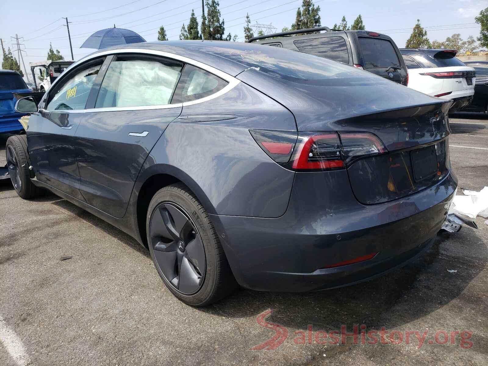 5YJ3E1EA1KF307249 2019 TESLA MODEL 3