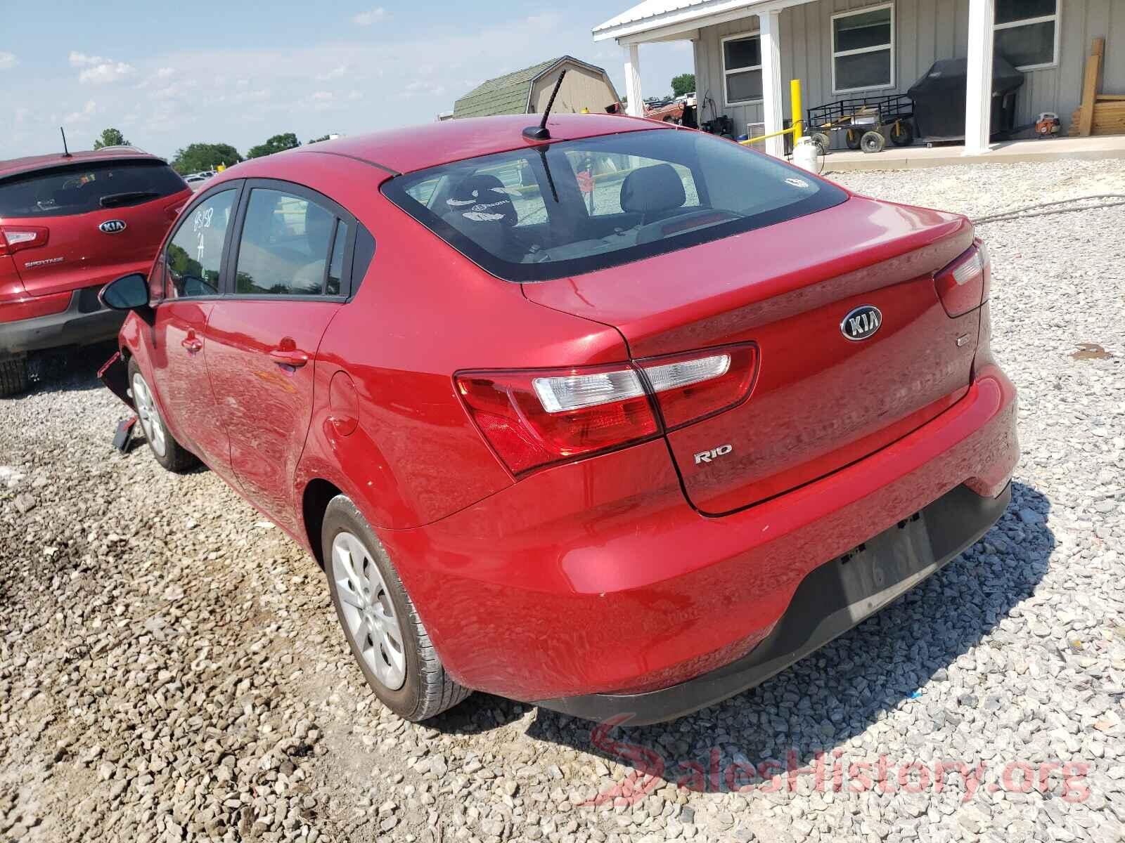 KNADM4A39H6016645 2017 KIA RIO