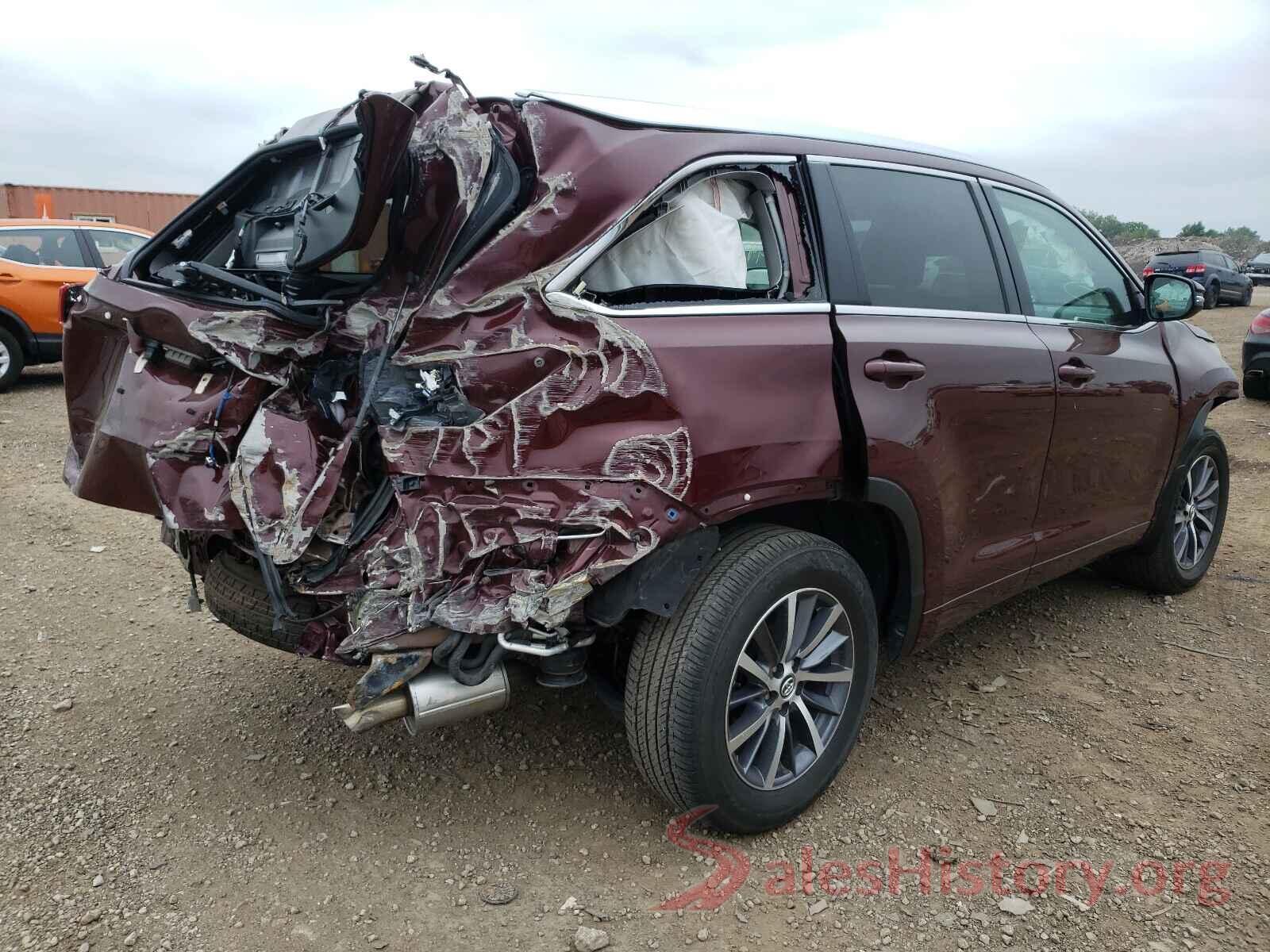 5TDJZRFH6JS496786 2018 TOYOTA HIGHLANDER