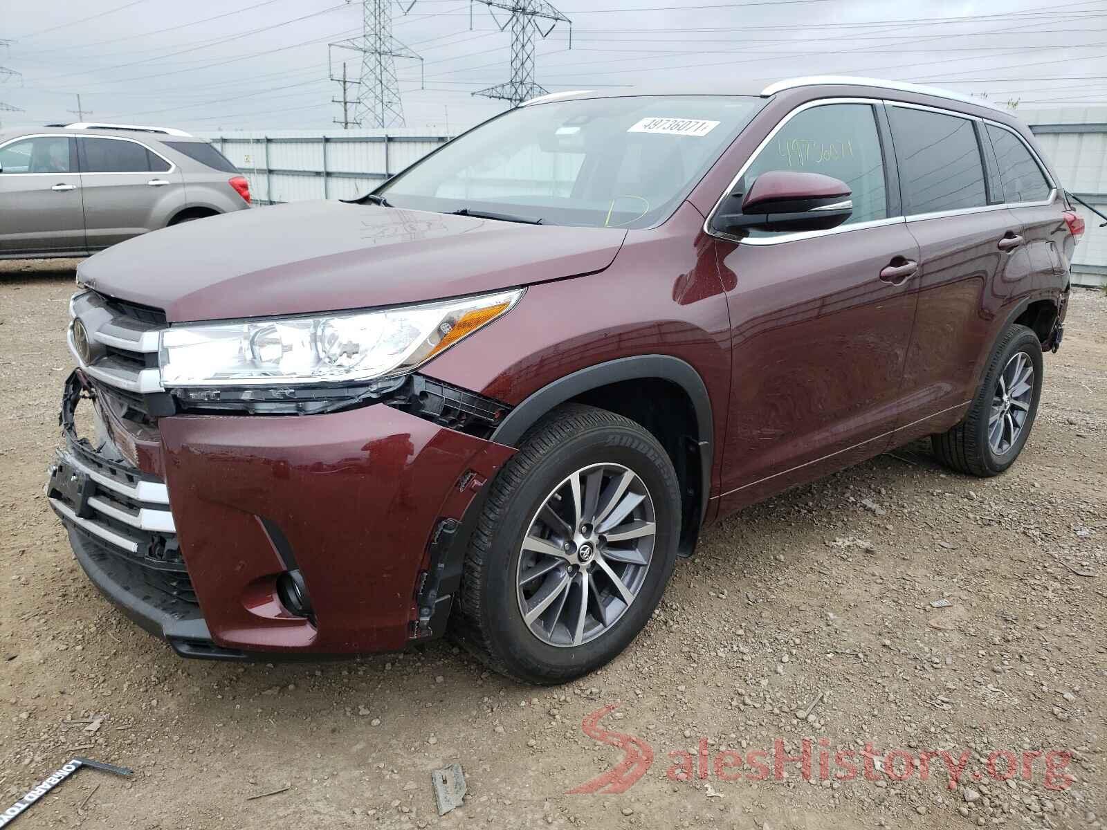 5TDJZRFH6JS496786 2018 TOYOTA HIGHLANDER