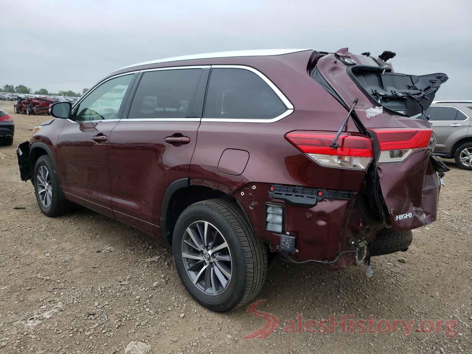 5TDJZRFH6JS496786 2018 TOYOTA HIGHLANDER