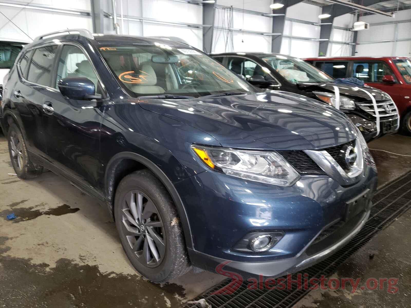 5N1AT2MV9GC850159 2016 NISSAN ROGUE