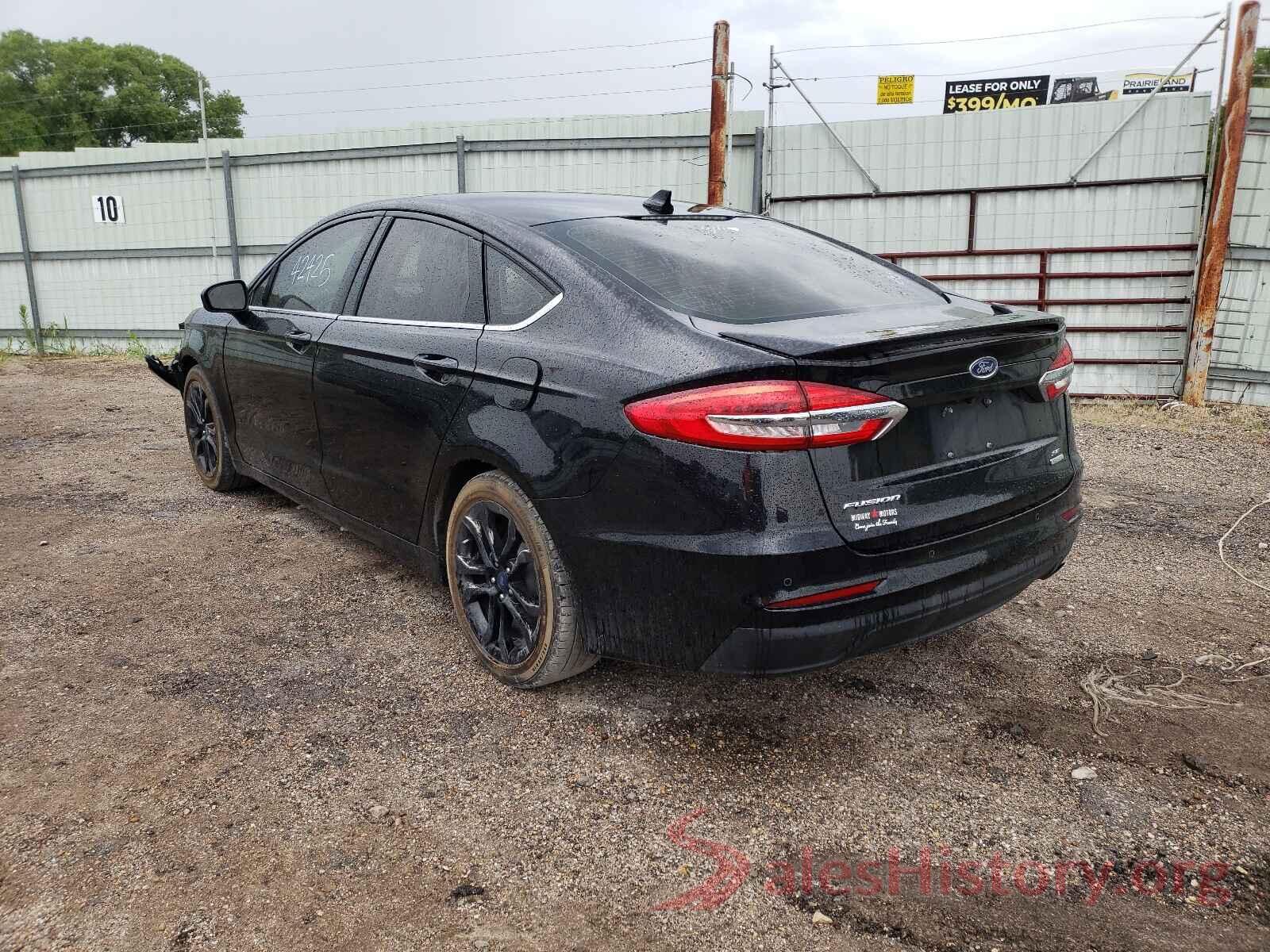 3FA6P0HD8KR199272 2019 FORD FUSION