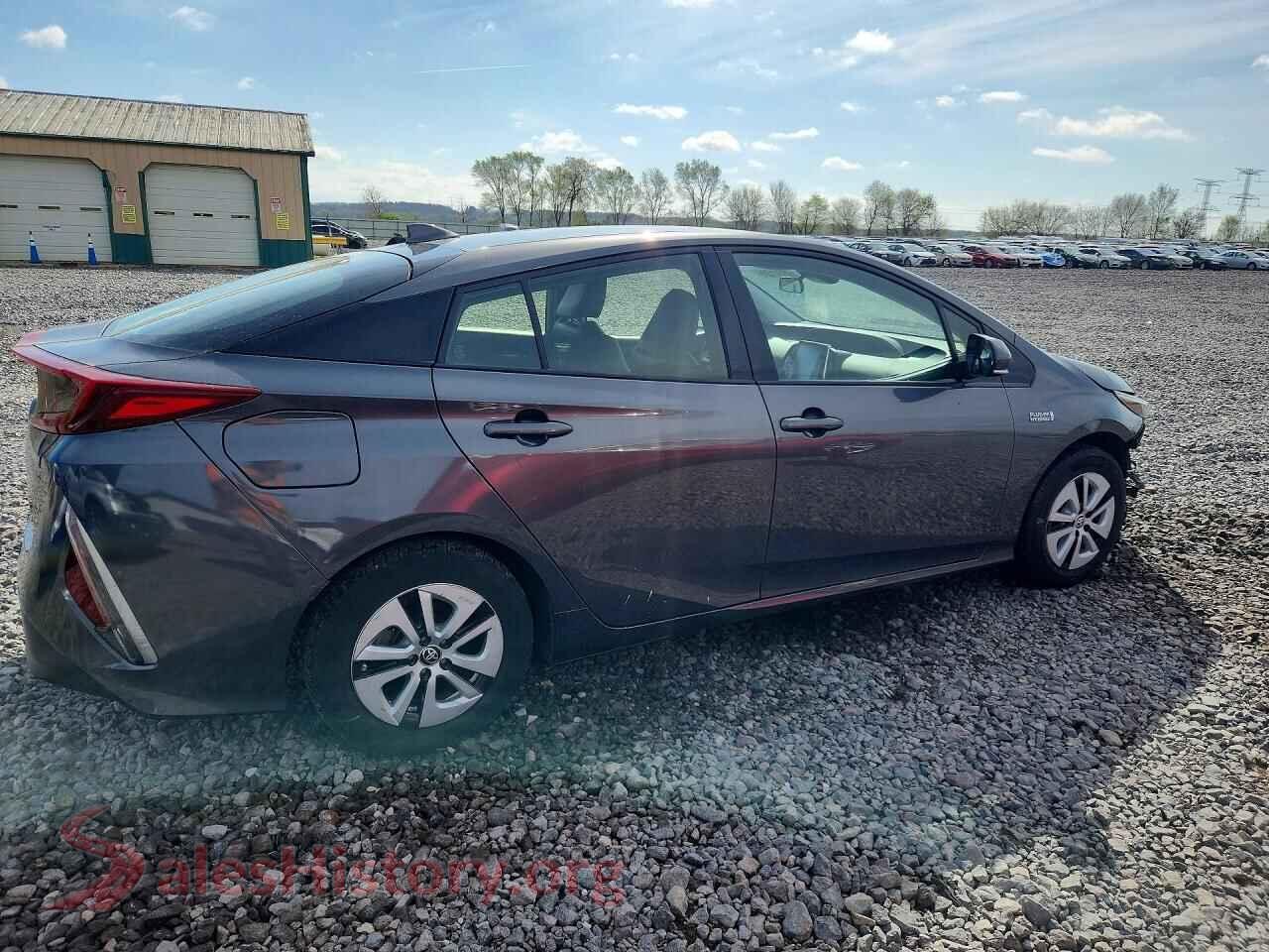2017 TOYOTA PRIUS VIN JTDKARFPXH3056715, right side view