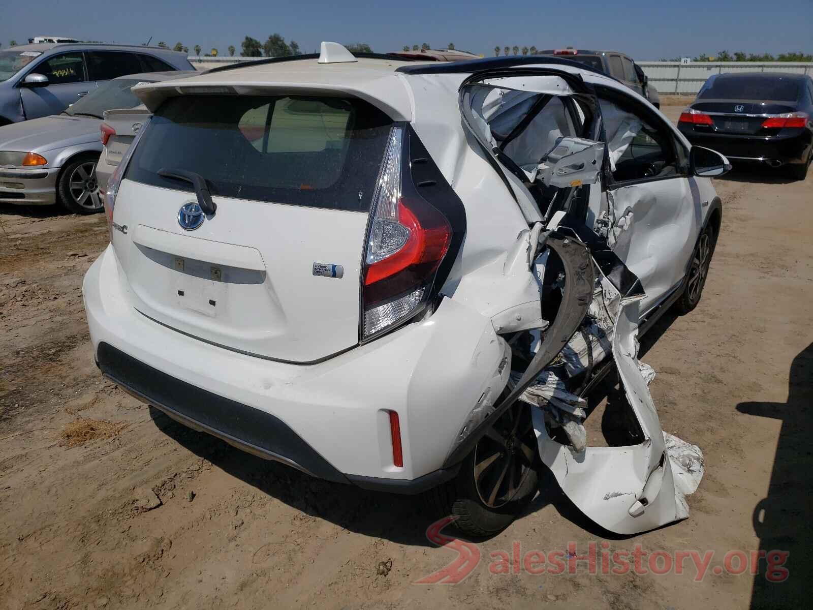 JTDKDTB38J1617289 2018 TOYOTA PRIUS