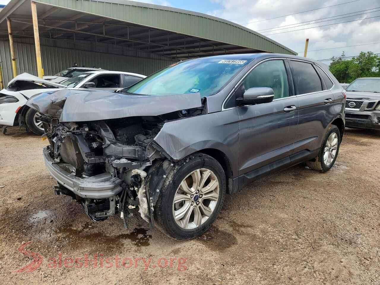 2022 FORD EDGE VIN 2FMPK4K93NBA32891, auction photo