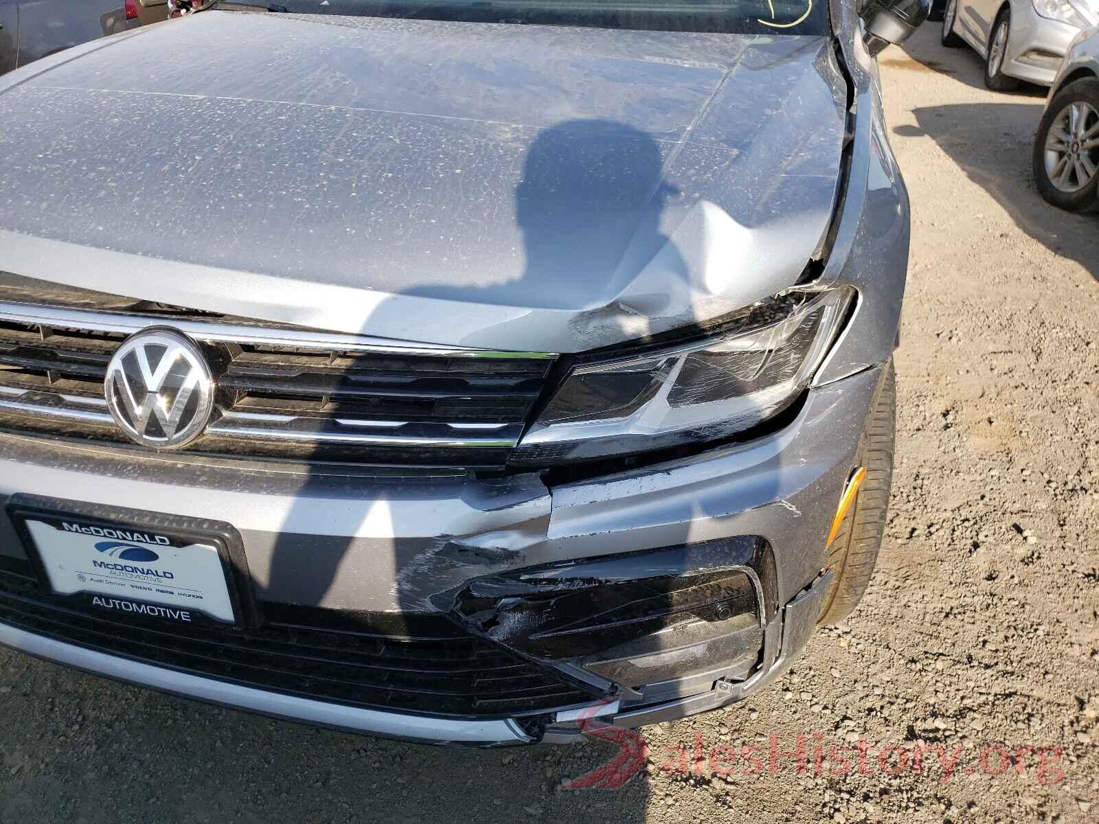 3VV2B7AX3MM019573 2021 VOLKSWAGEN TIGUAN