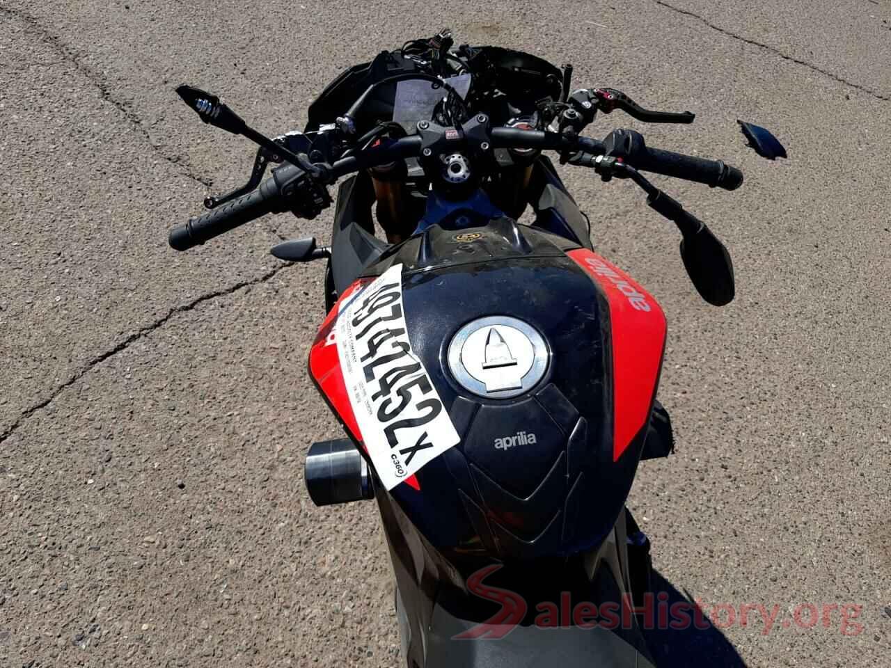 ZD4KGU009HS000188 2017 APRILIA MOTORCYCLE