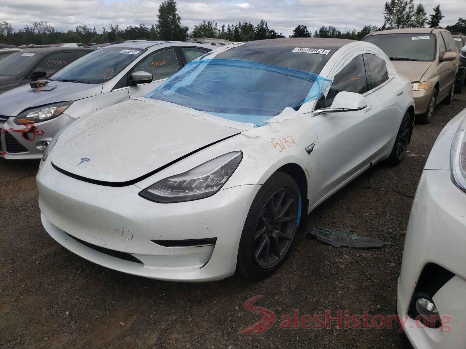 5YJ3E1EB6JF151118 2018 TESLA MODEL 3