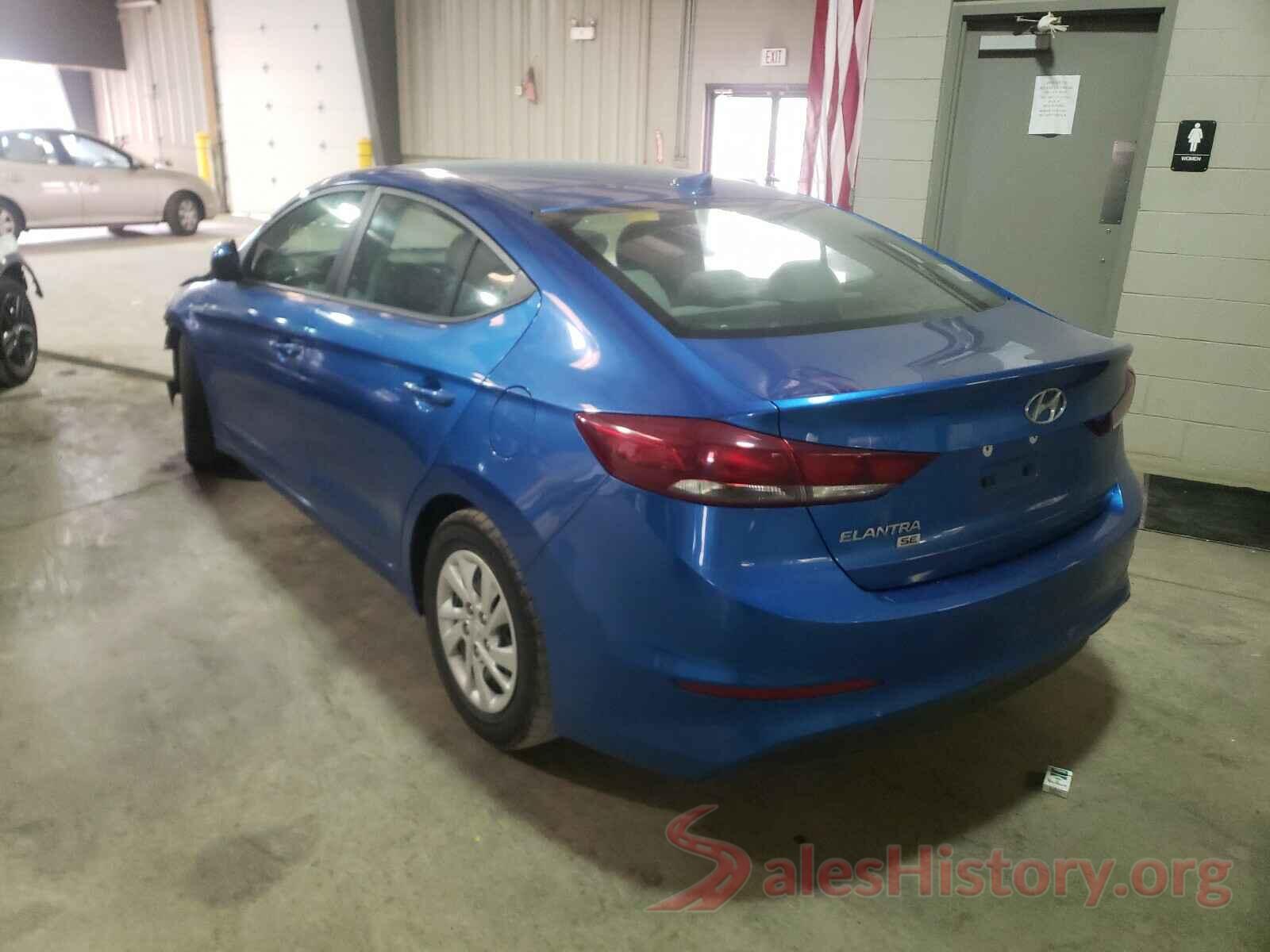 5NPD74LFXHH210768 2017 HYUNDAI ELANTRA