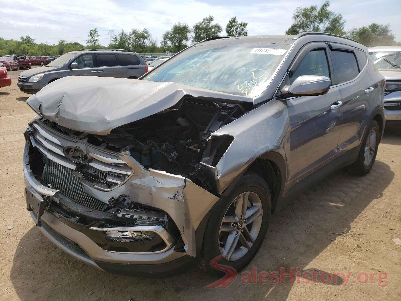 5NMZUDLB3HH035823 2017 HYUNDAI SANTA FE