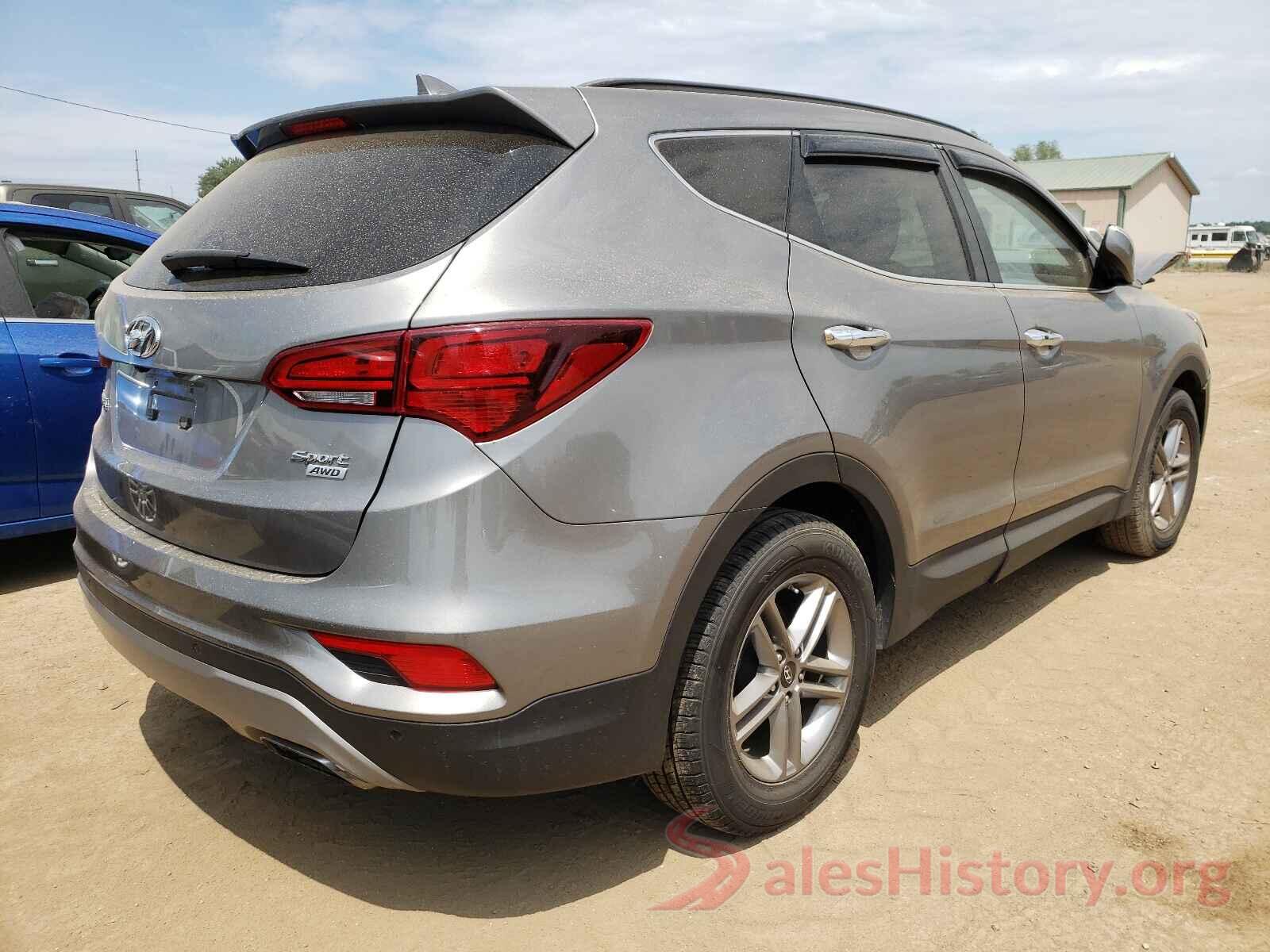 5NMZUDLB3HH035823 2017 HYUNDAI SANTA FE