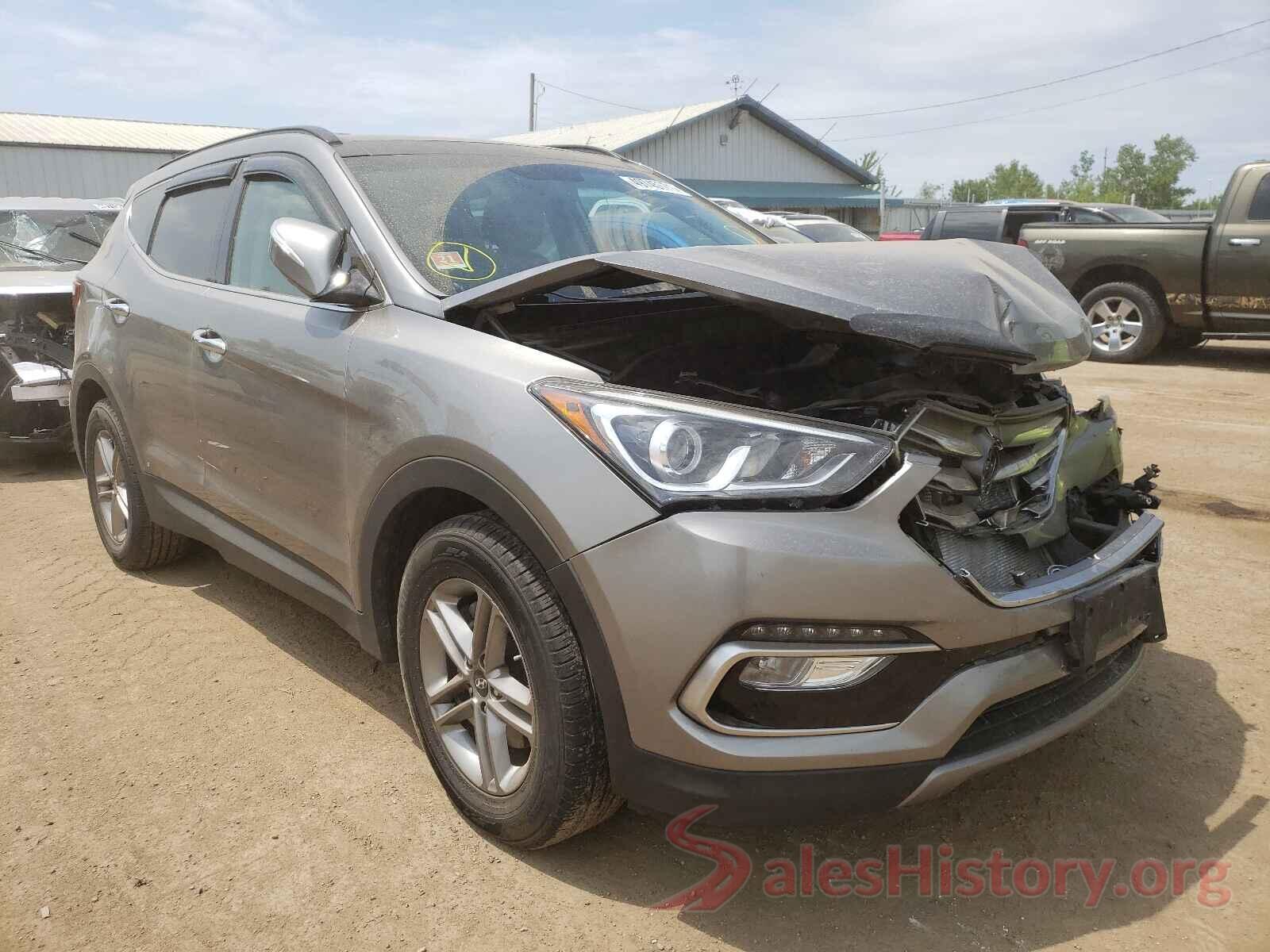 5NMZUDLB3HH035823 2017 HYUNDAI SANTA FE