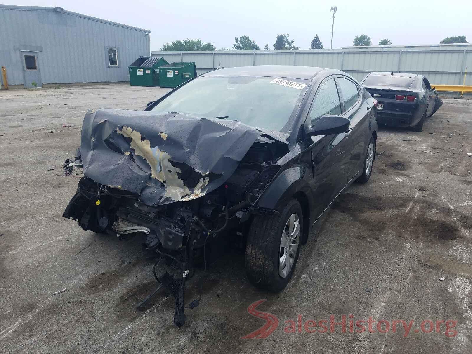 KMHDH4AE9GU541803 2016 HYUNDAI ELANTRA