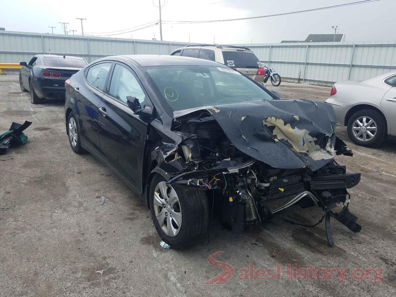 KMHDH4AE9GU541803 2016 HYUNDAI ELANTRA