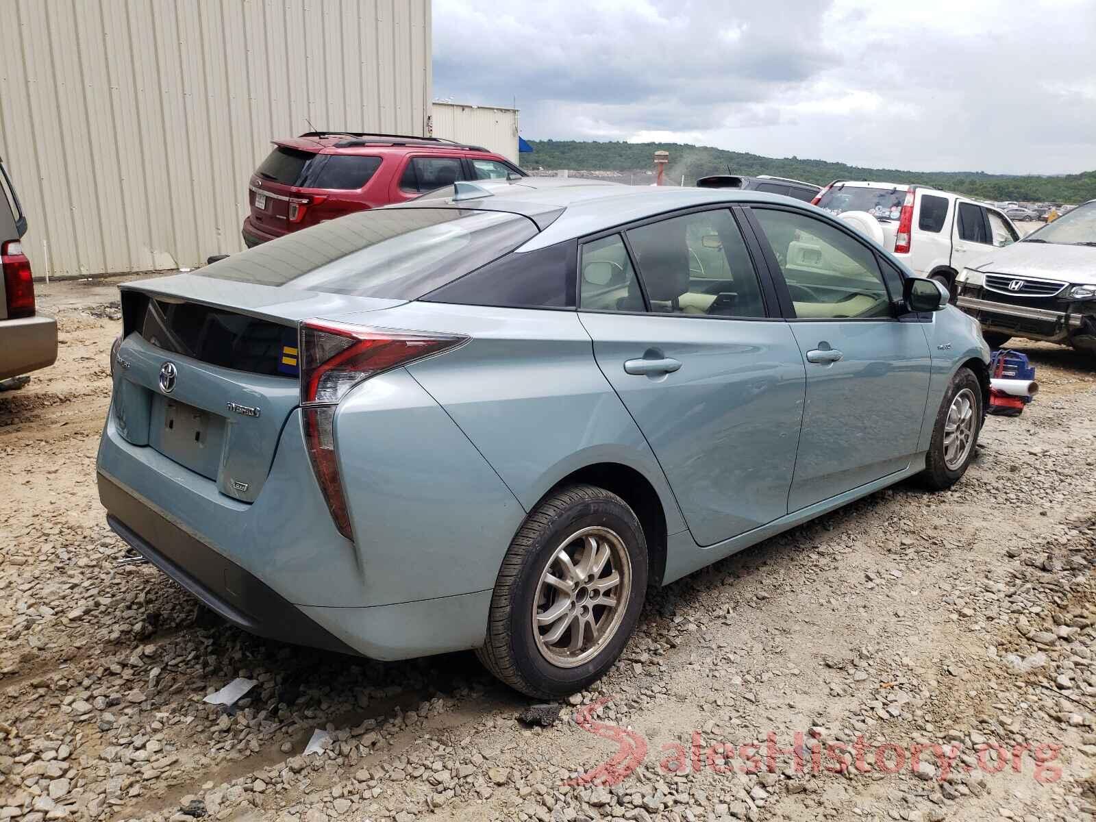 JTDKARFU8H3538900 2017 TOYOTA PRIUS