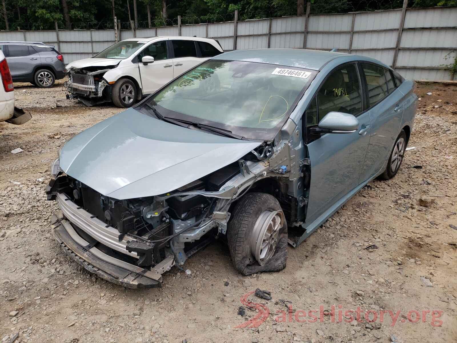 JTDKARFU8H3538900 2017 TOYOTA PRIUS