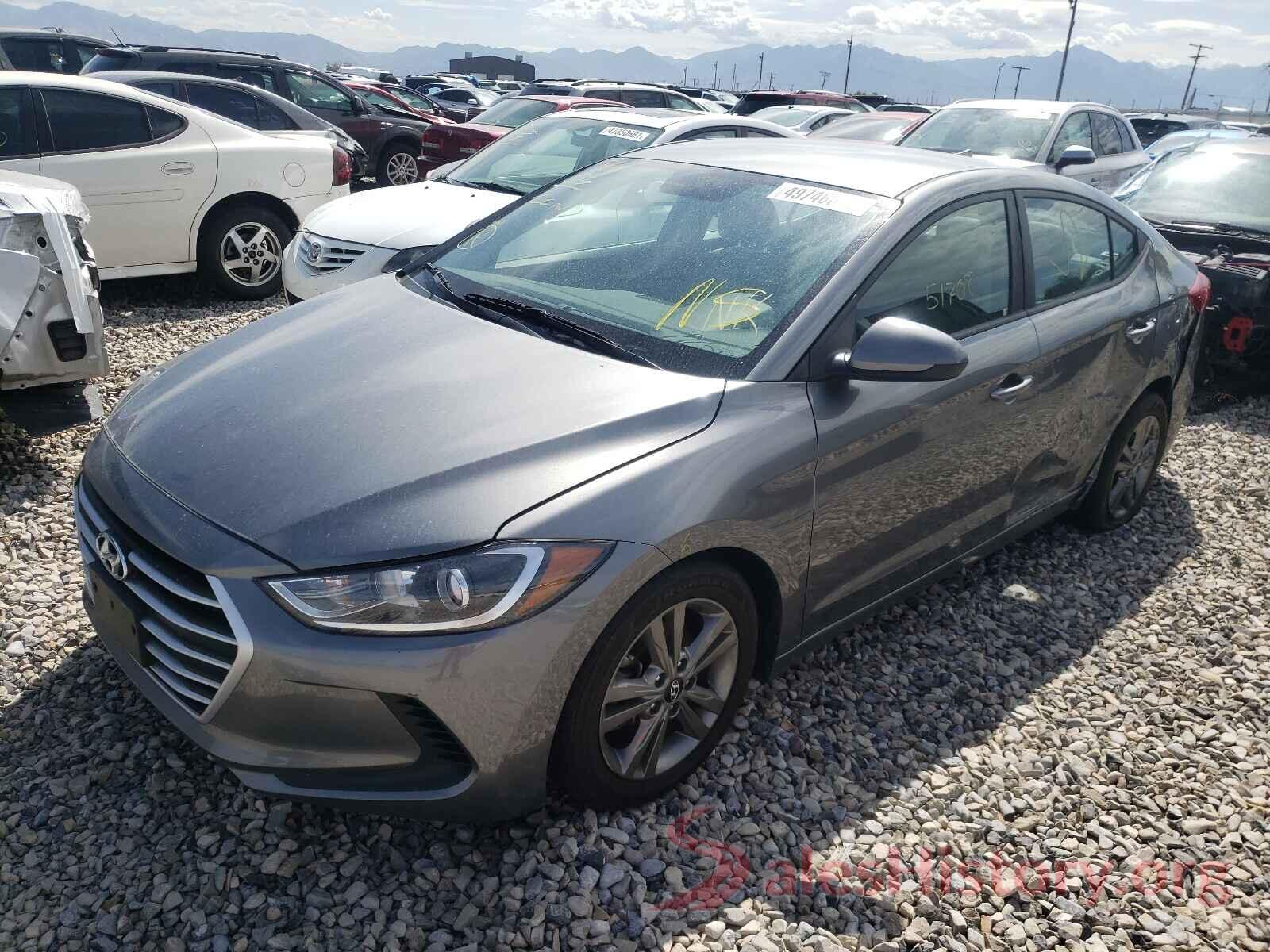 5NPD84LF3JH296458 2018 HYUNDAI ELANTRA