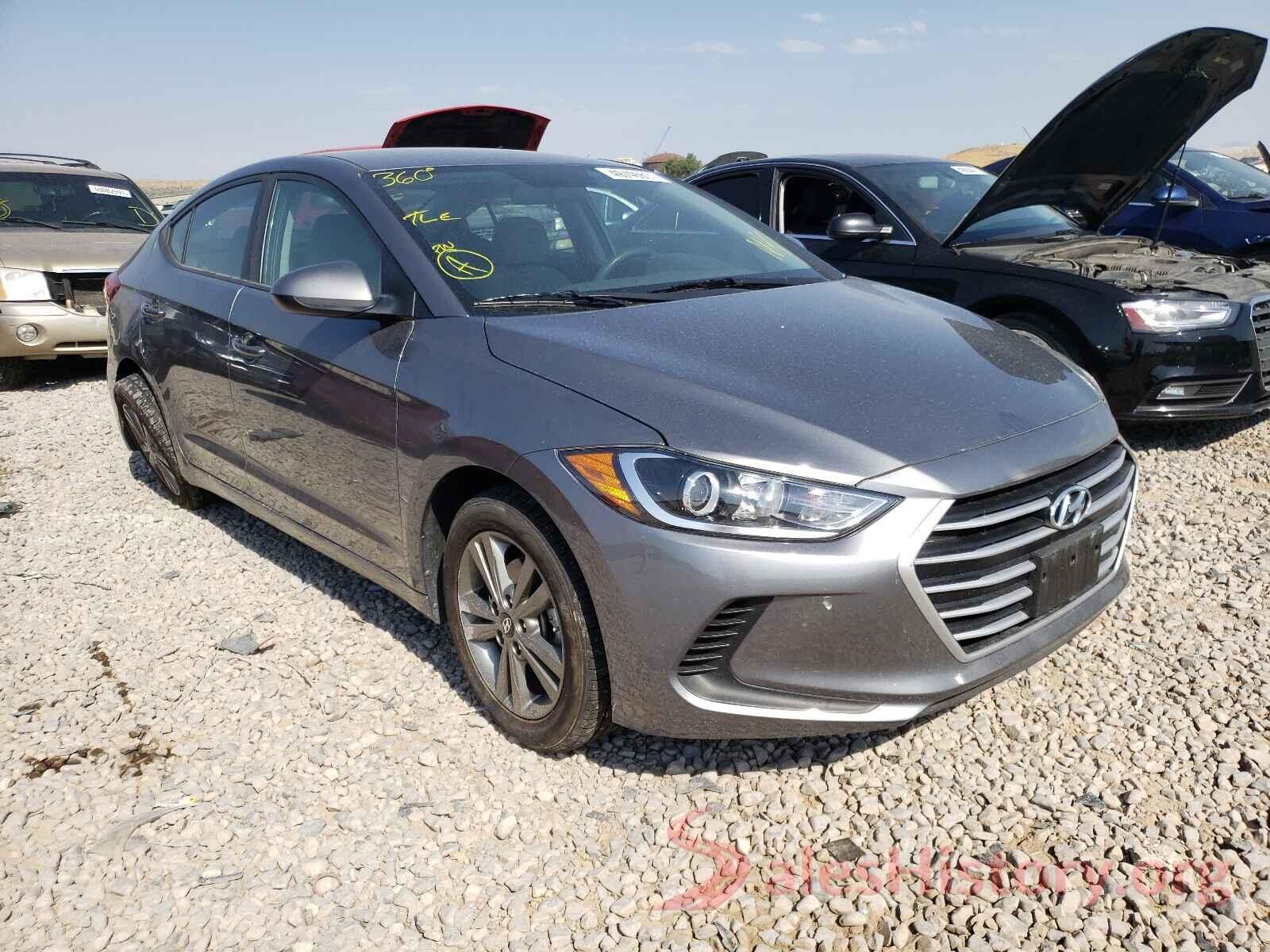 5NPD84LF3JH296458 2018 HYUNDAI ELANTRA