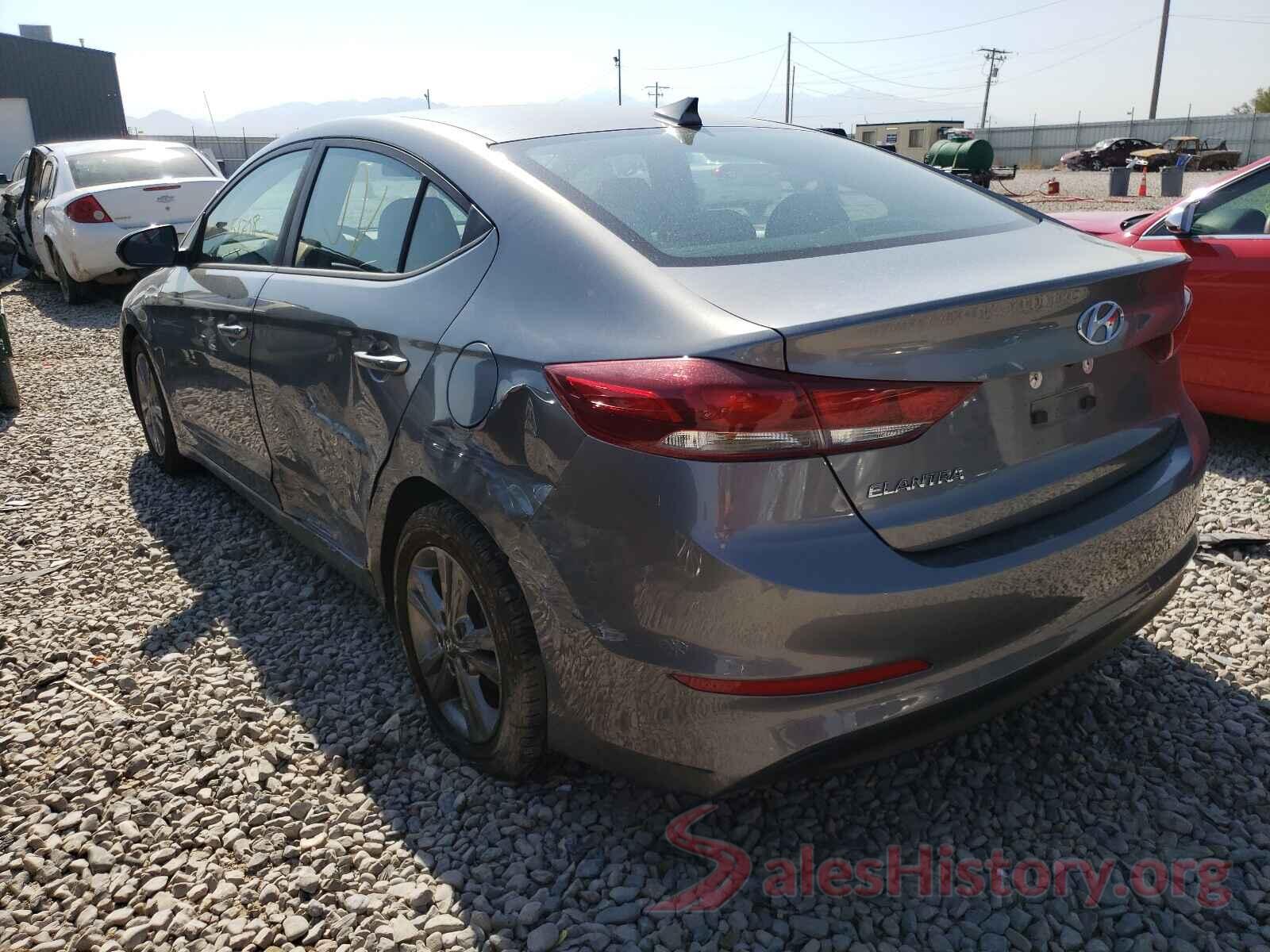 5NPD84LF3JH296458 2018 HYUNDAI ELANTRA