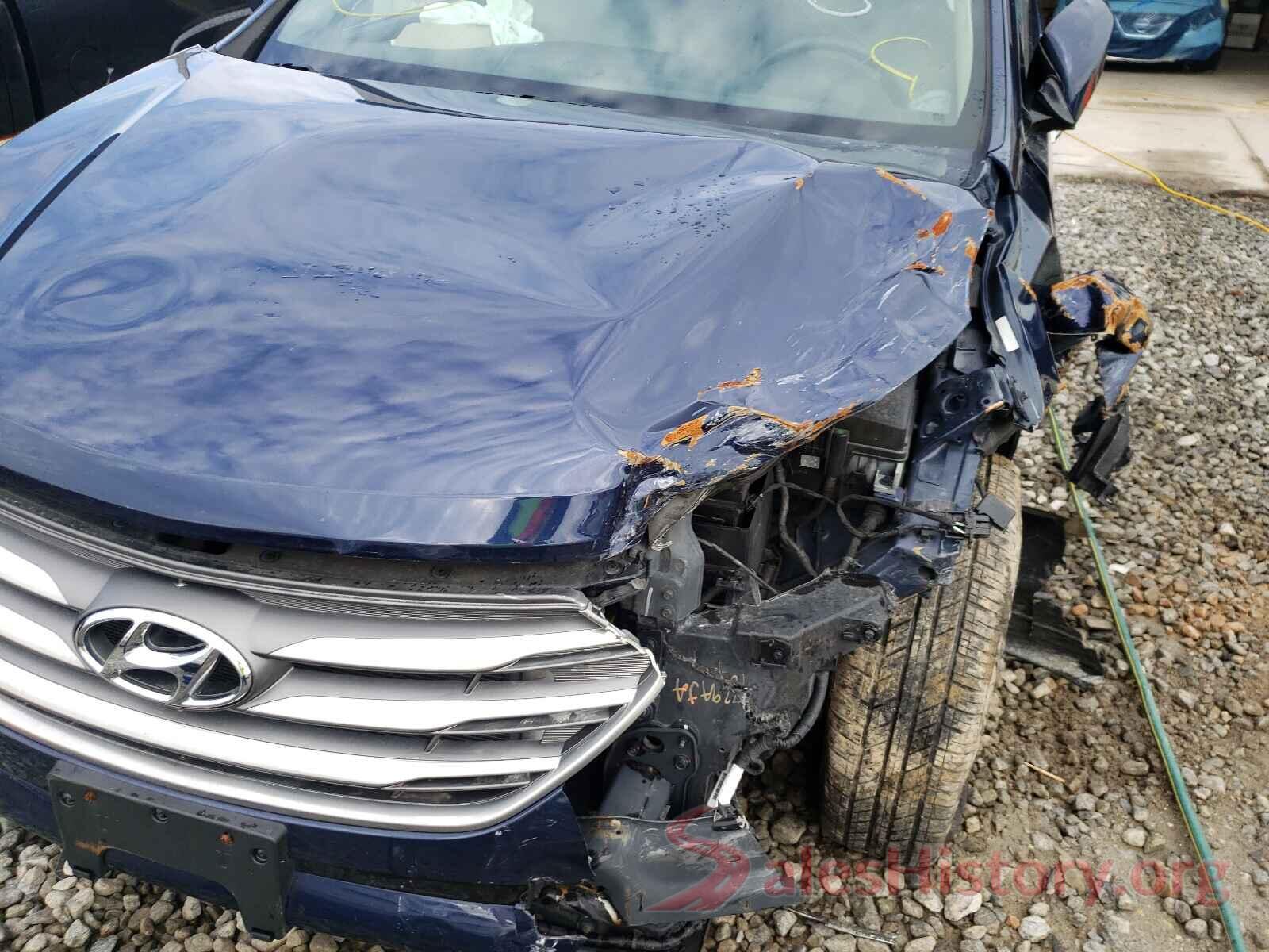 5XYZT3LB8HG449929 2017 HYUNDAI SANTA FE