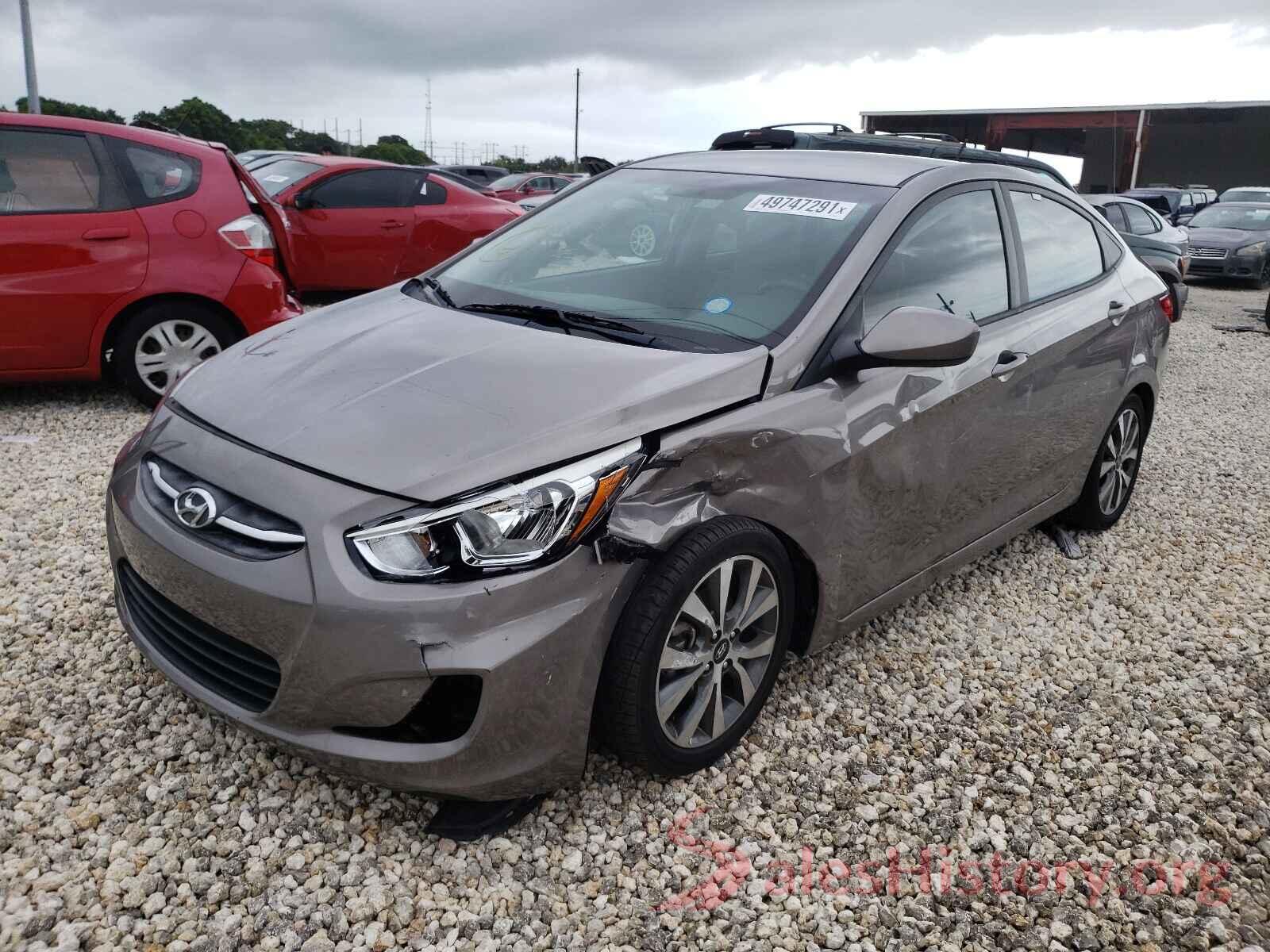 KMHCT4AE2HU359453 2017 HYUNDAI ACCENT