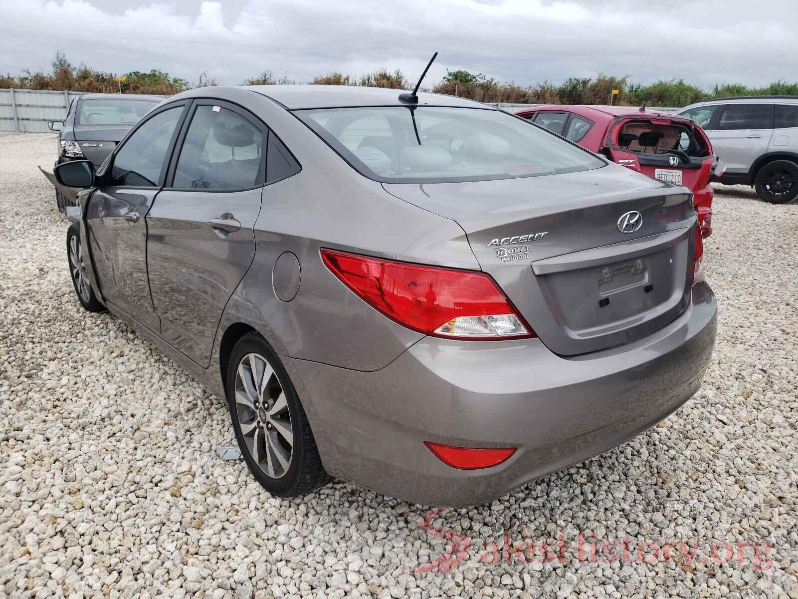 KMHCT4AE2HU359453 2017 HYUNDAI ACCENT