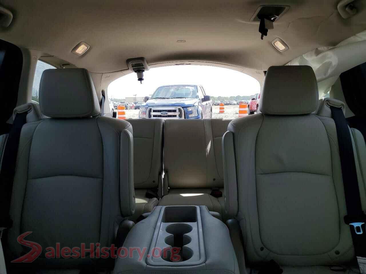 2025 HONDA ODYSSEY VIN 5FNRL6H68SB007972, odometer mileage