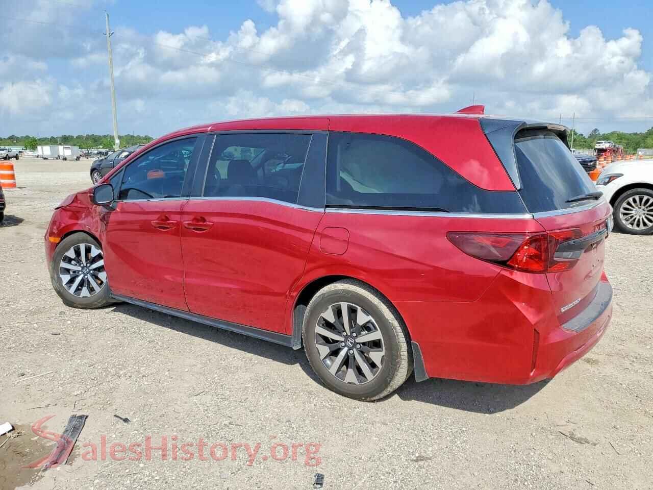 2025 HONDA ODYSSEY VIN 5FNRL6H68SB007972, front view
