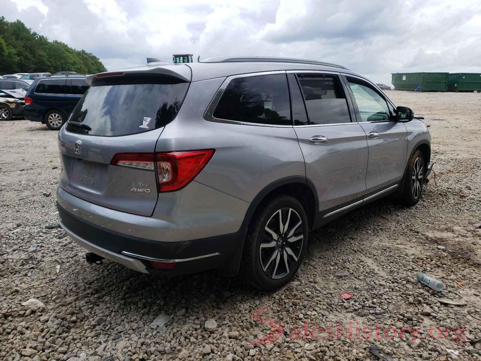 5FNYF6H07KB025412 2019 HONDA PILOT