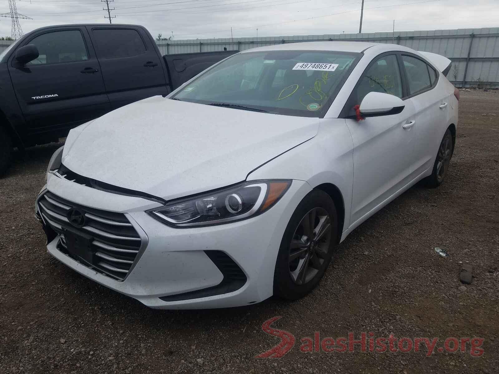 5NPD84LF7JH223870 2018 HYUNDAI ELANTRA