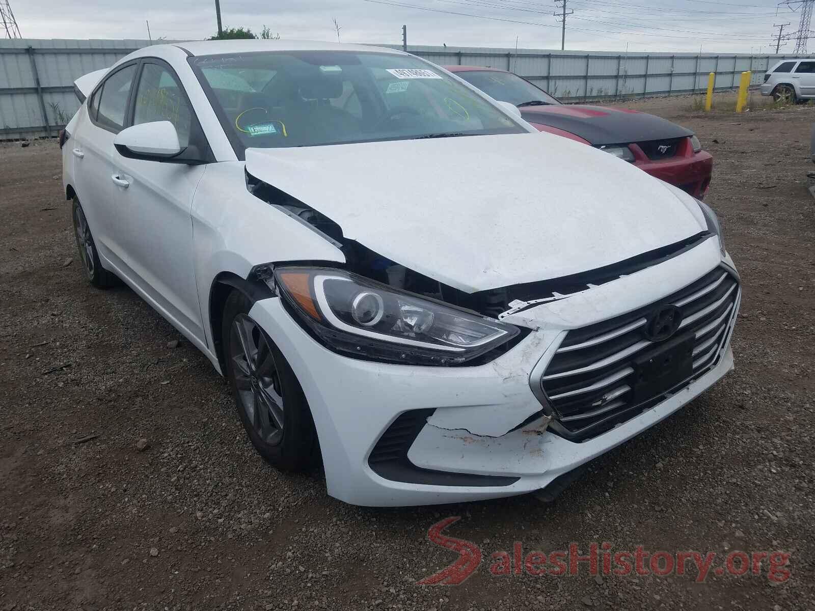 5NPD84LF7JH223870 2018 HYUNDAI ELANTRA