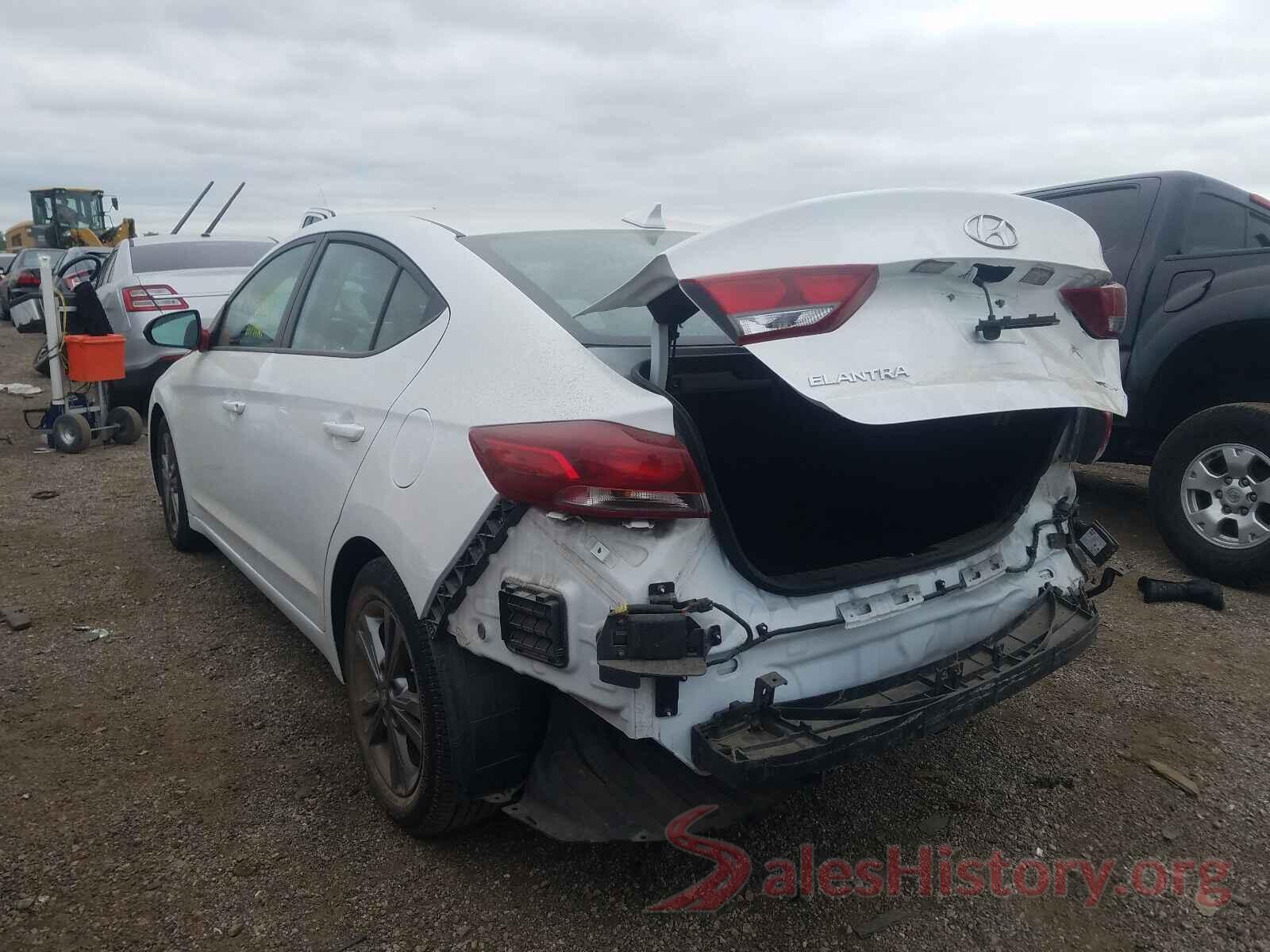 5NPD84LF7JH223870 2018 HYUNDAI ELANTRA