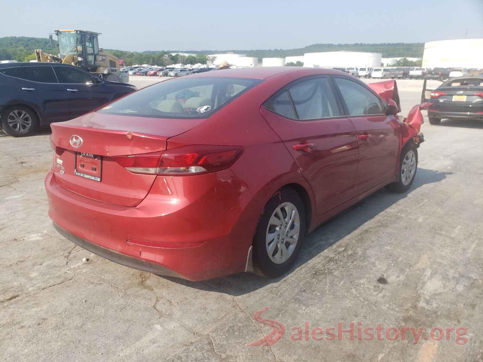 5NPD74LF8JH285023 2018 HYUNDAI ELANTRA