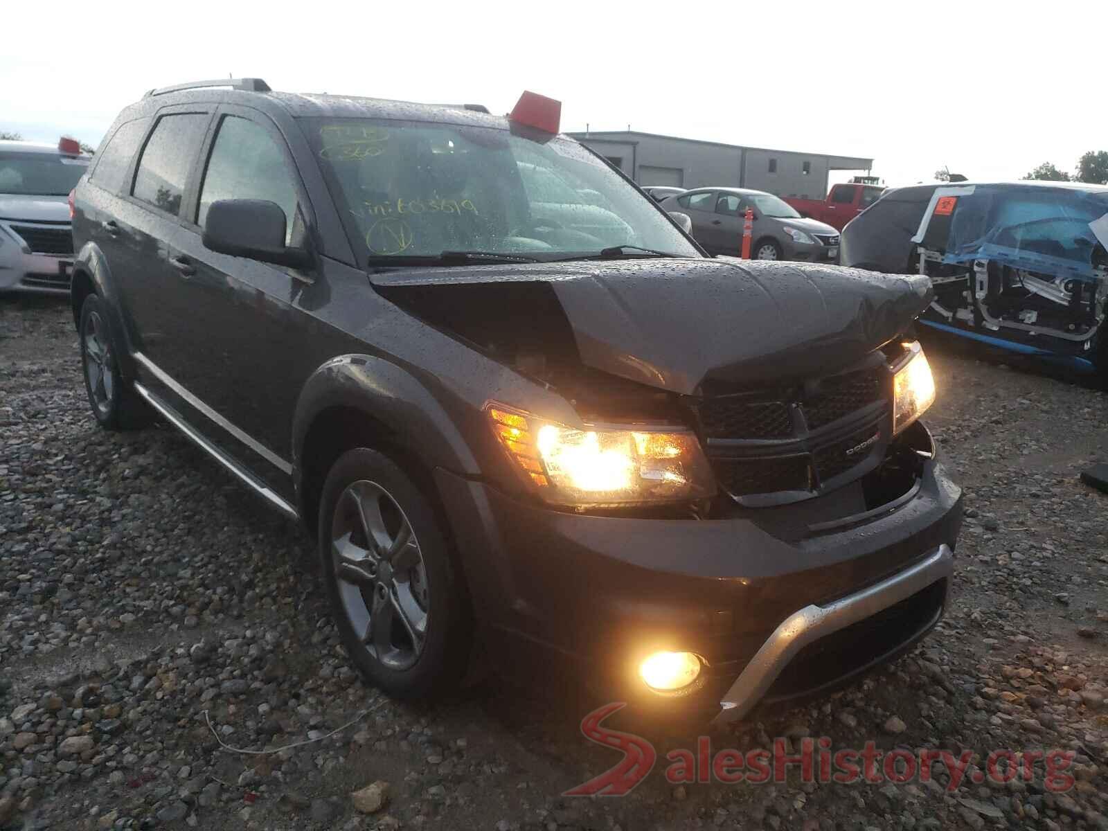 3C4PDCGB9HT603619 2017 DODGE JOURNEY