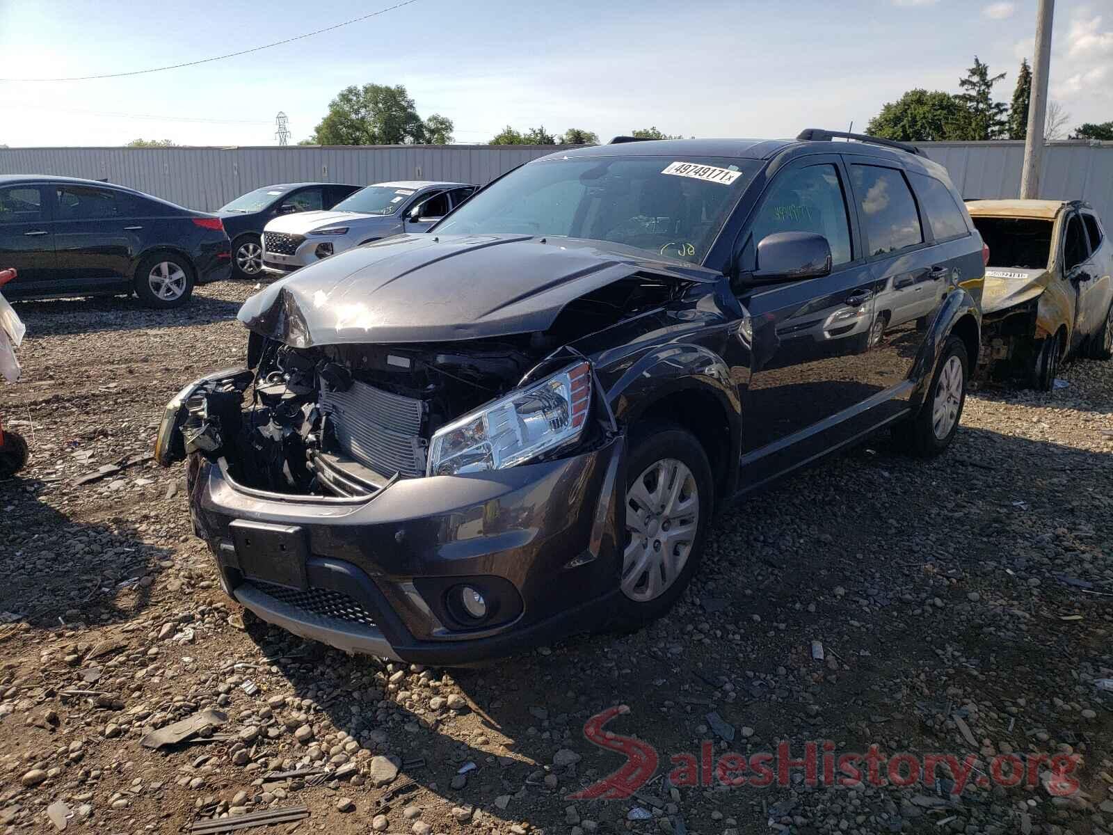 3C4PDCBB9KT708014 2019 DODGE JOURNEY