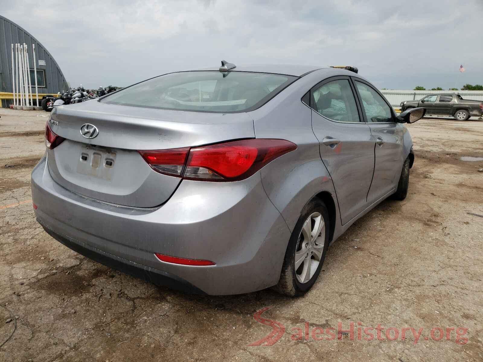 5NPDH4AE9GH767242 2016 HYUNDAI ELANTRA