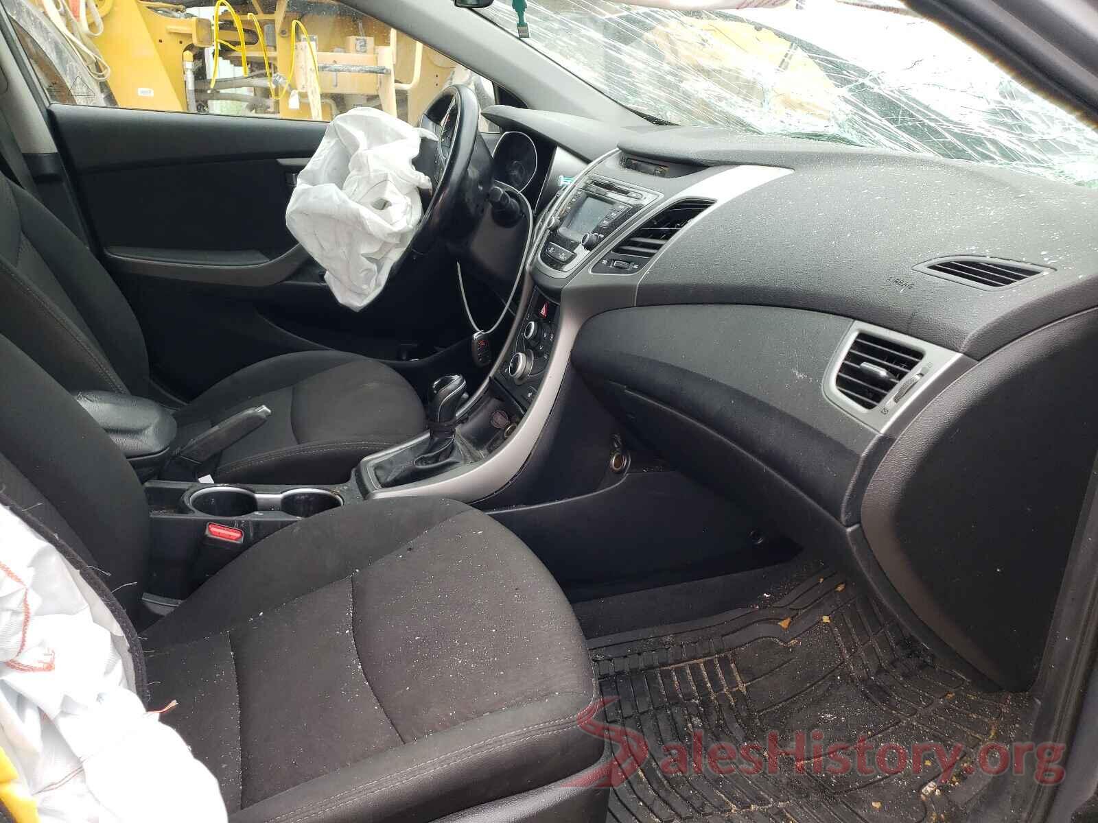 5NPDH4AE9GH767242 2016 HYUNDAI ELANTRA