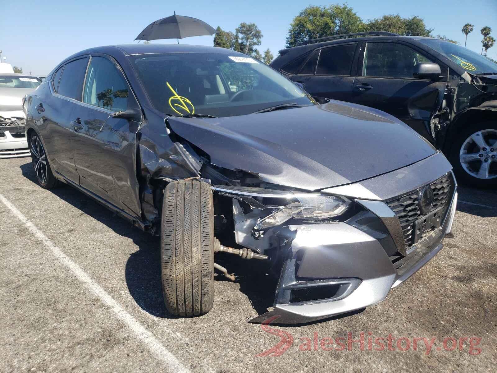 3N1AB8DV5LY277940 2020 NISSAN SENTRA