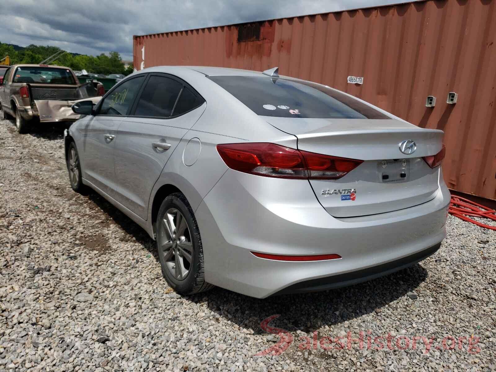 KMHD84LF8HU064434 2017 HYUNDAI ELANTRA