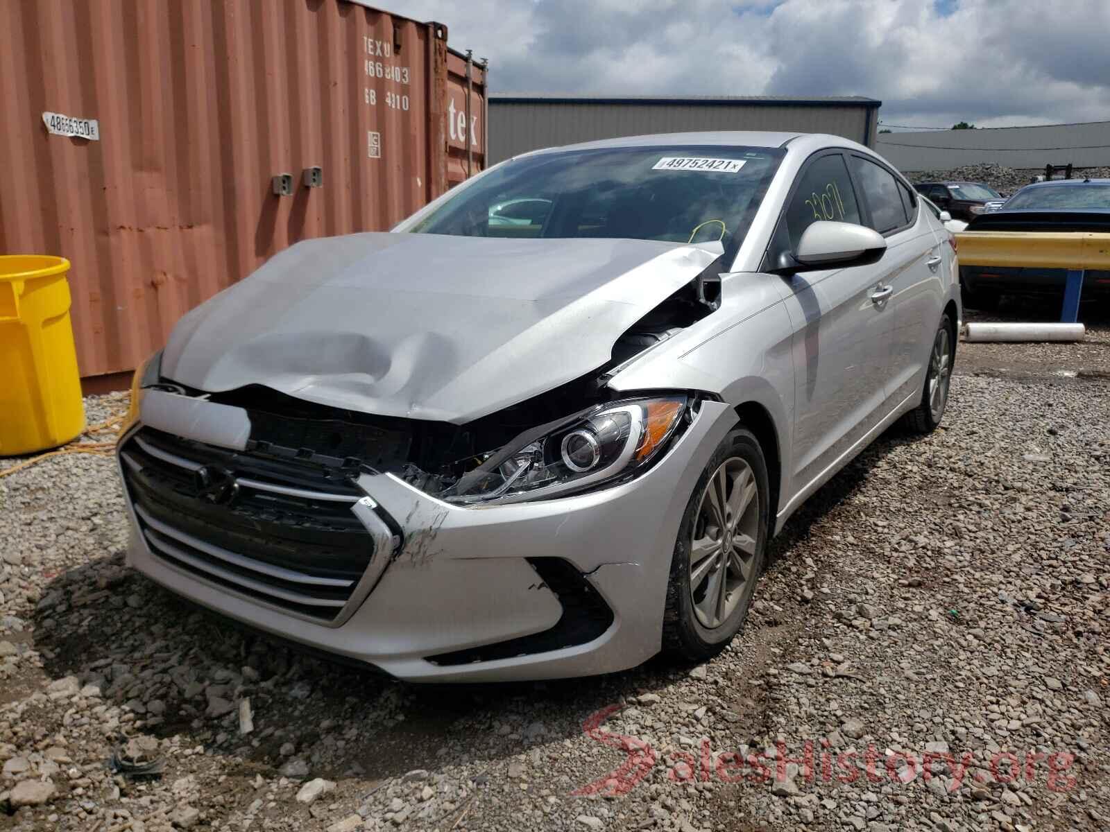 KMHD84LF8HU064434 2017 HYUNDAI ELANTRA