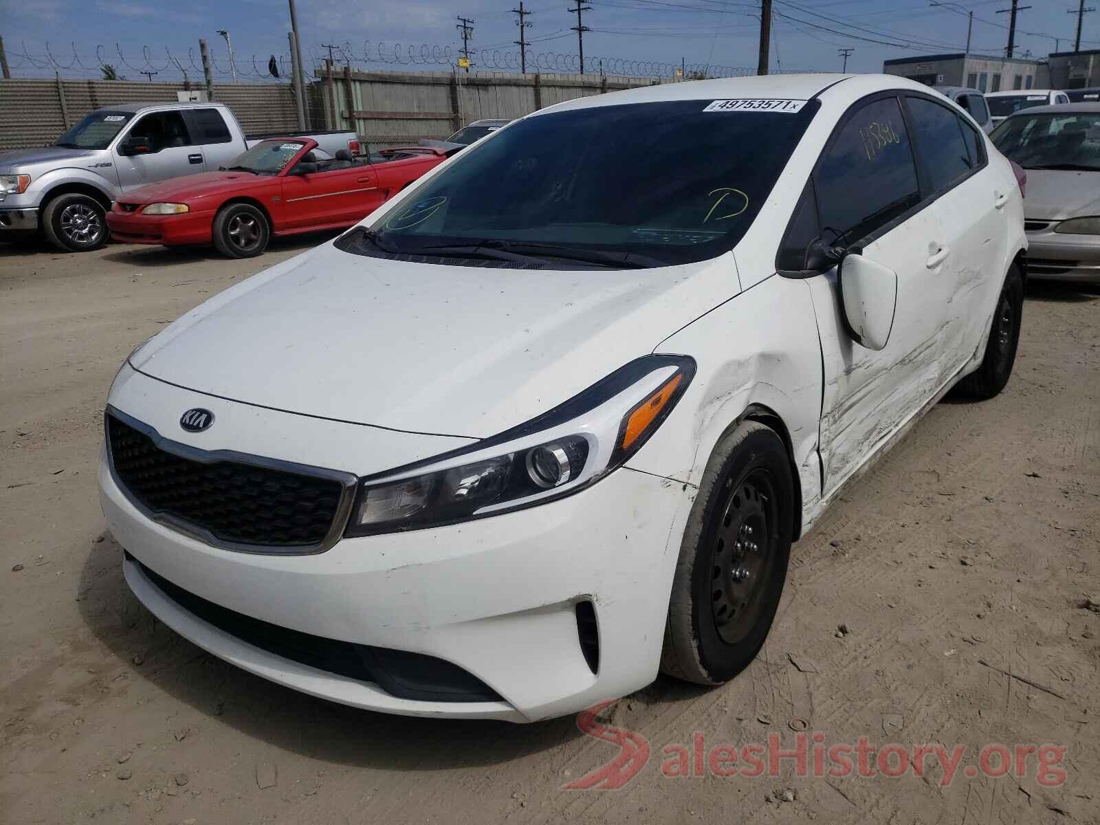 3KPFK4A73HE095020 2017 KIA FORTE