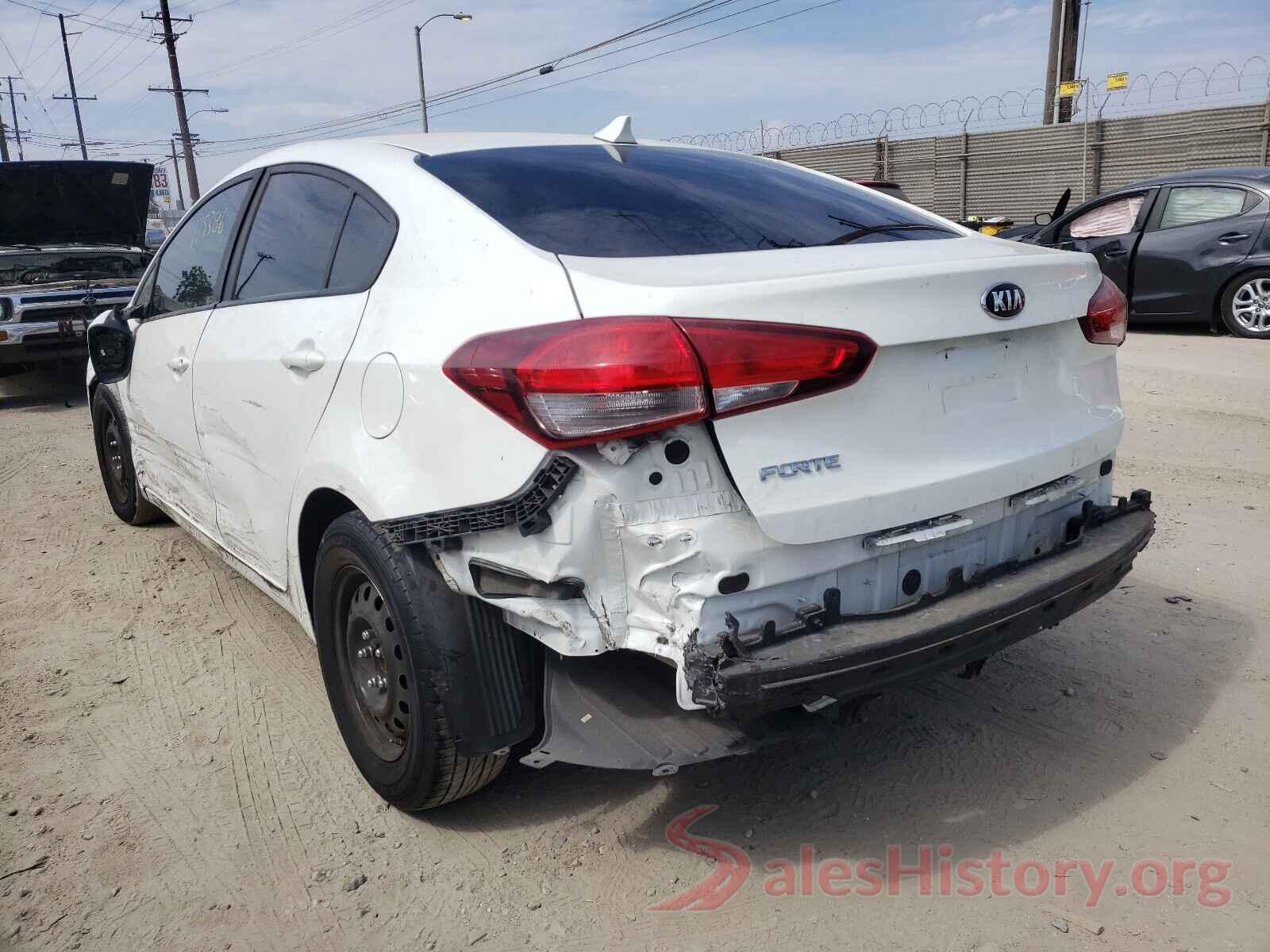 3KPFK4A73HE095020 2017 KIA FORTE